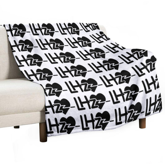 LHZ (Black) Throw Blanket