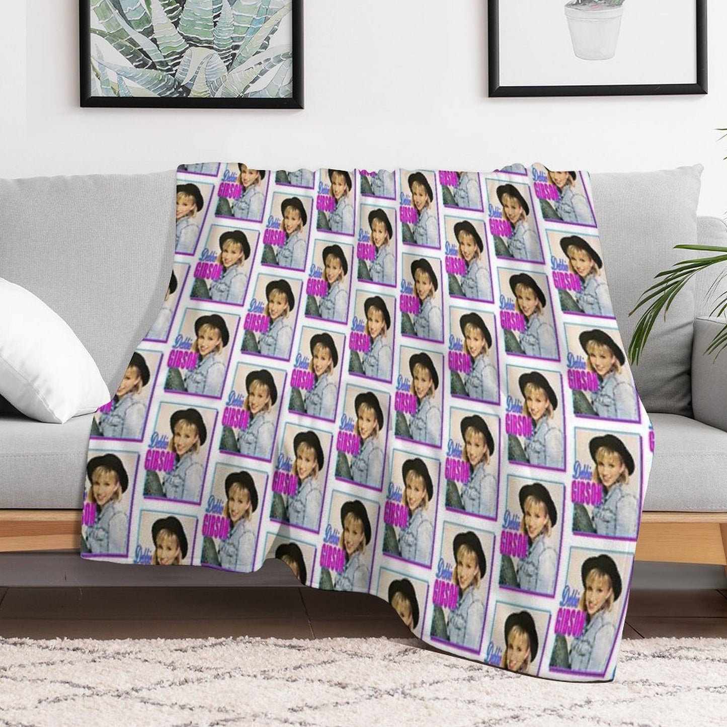 Debbie Gibson Throw Blanket