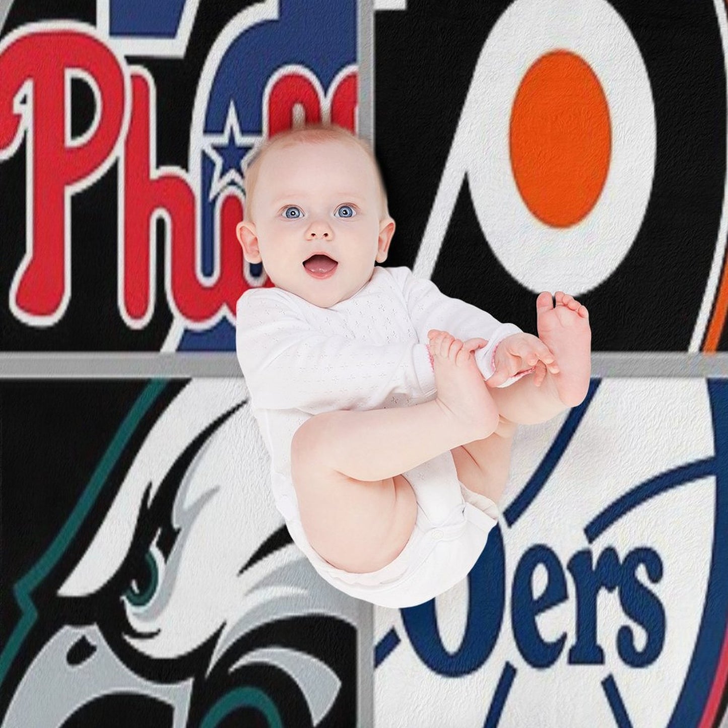 Philadelphia Sports Quad Throw Blanket