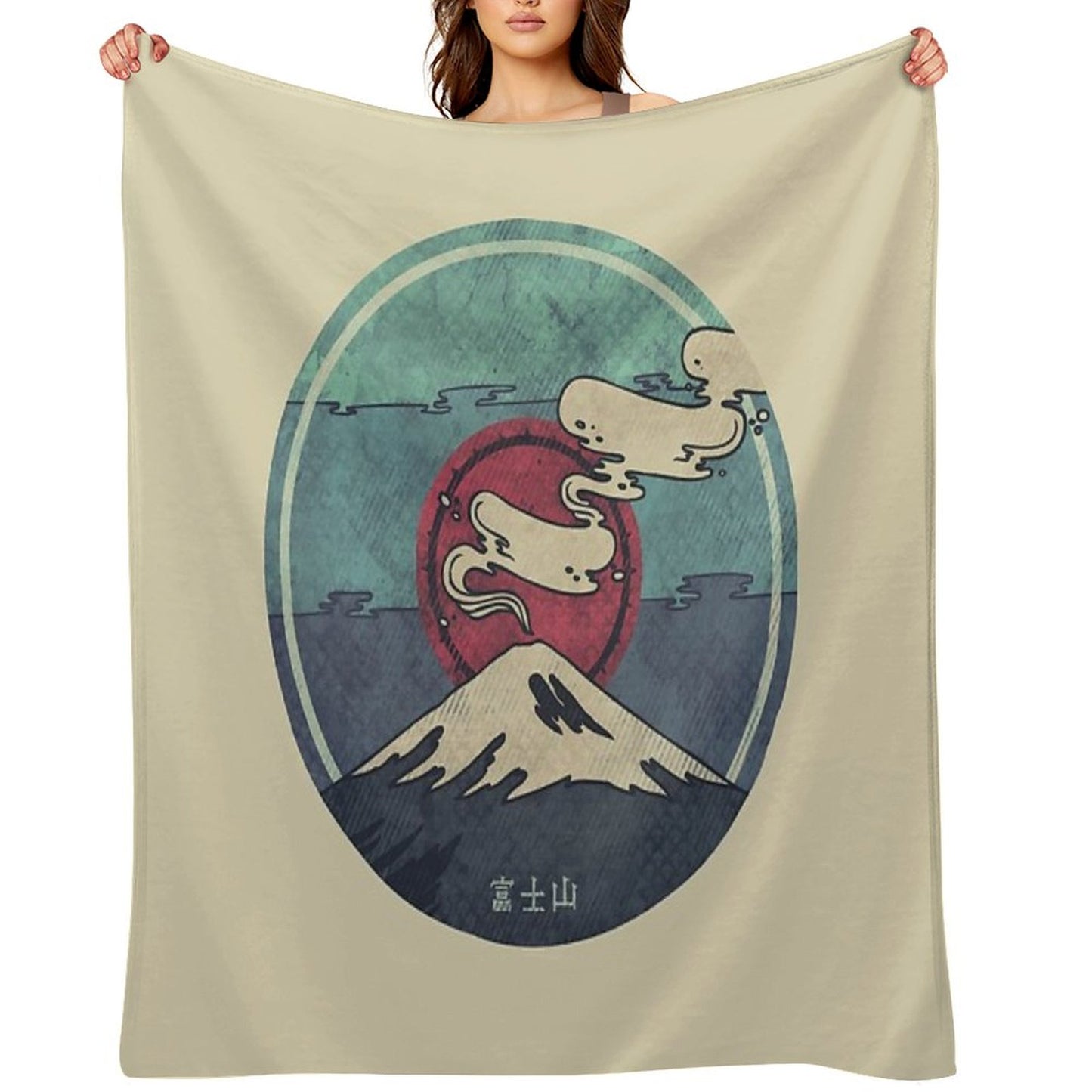 Fuji Throw Blanket