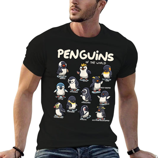 Penguin Penguins Animals of The World Penguin Lovers T-Shirt