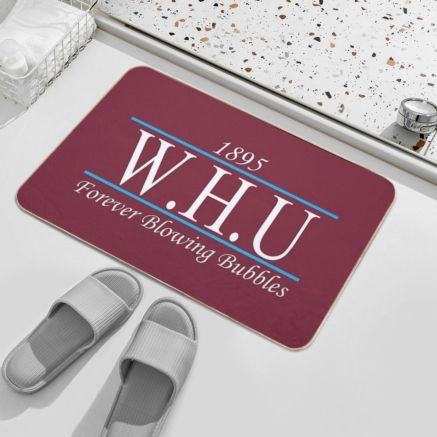 1895 Founding Years Bath Mat
