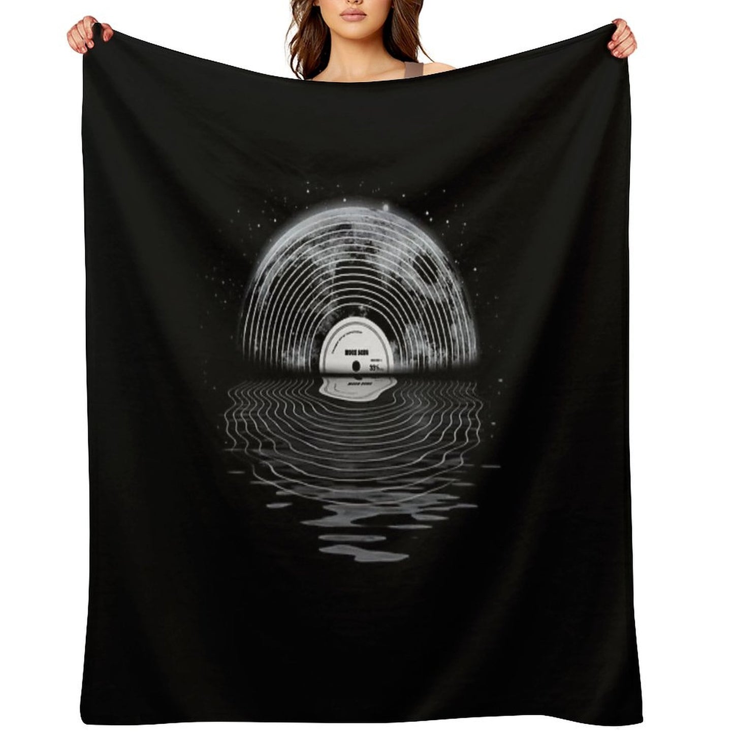 Moon Song Throw Blanket