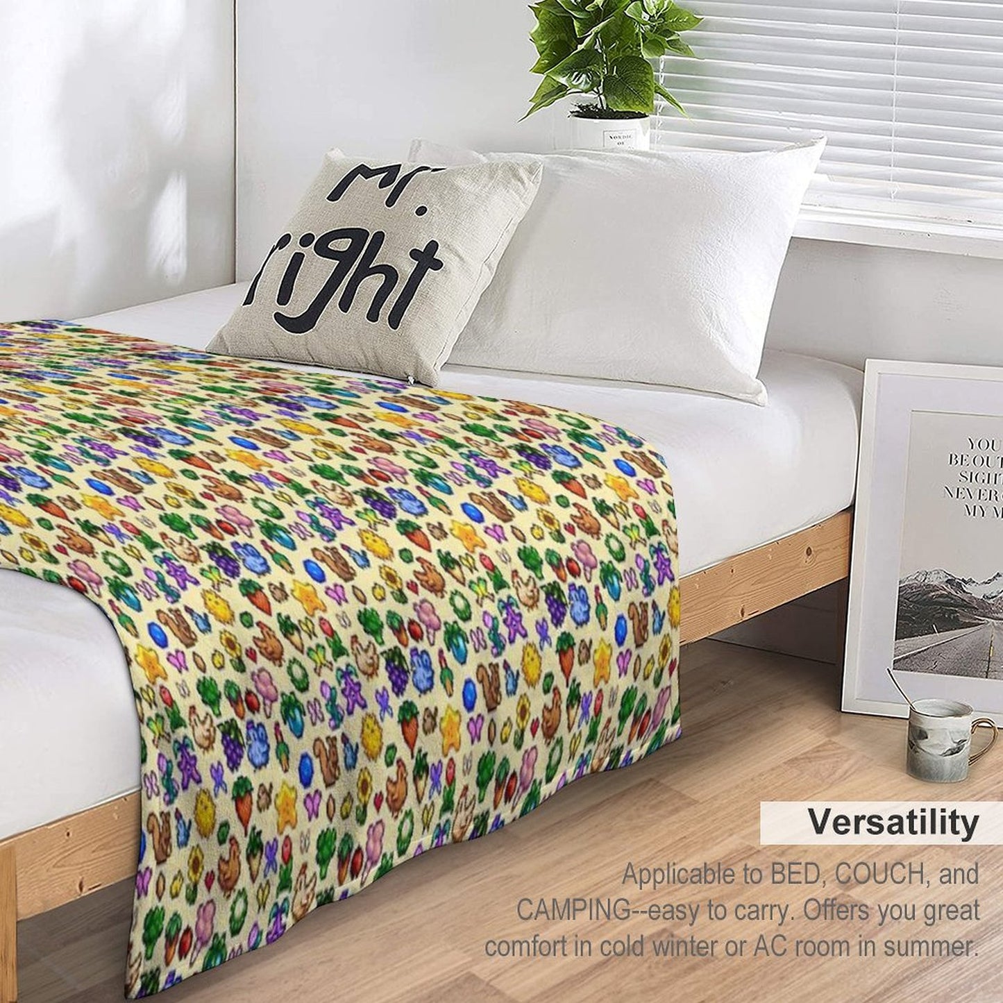 Stardew Valley Throw Blanket