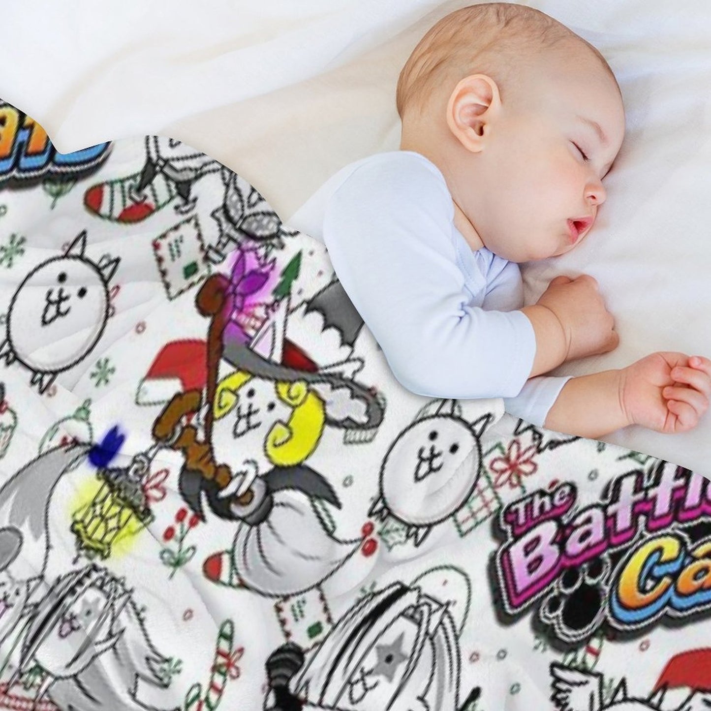 Battle Cats Throw Blanket