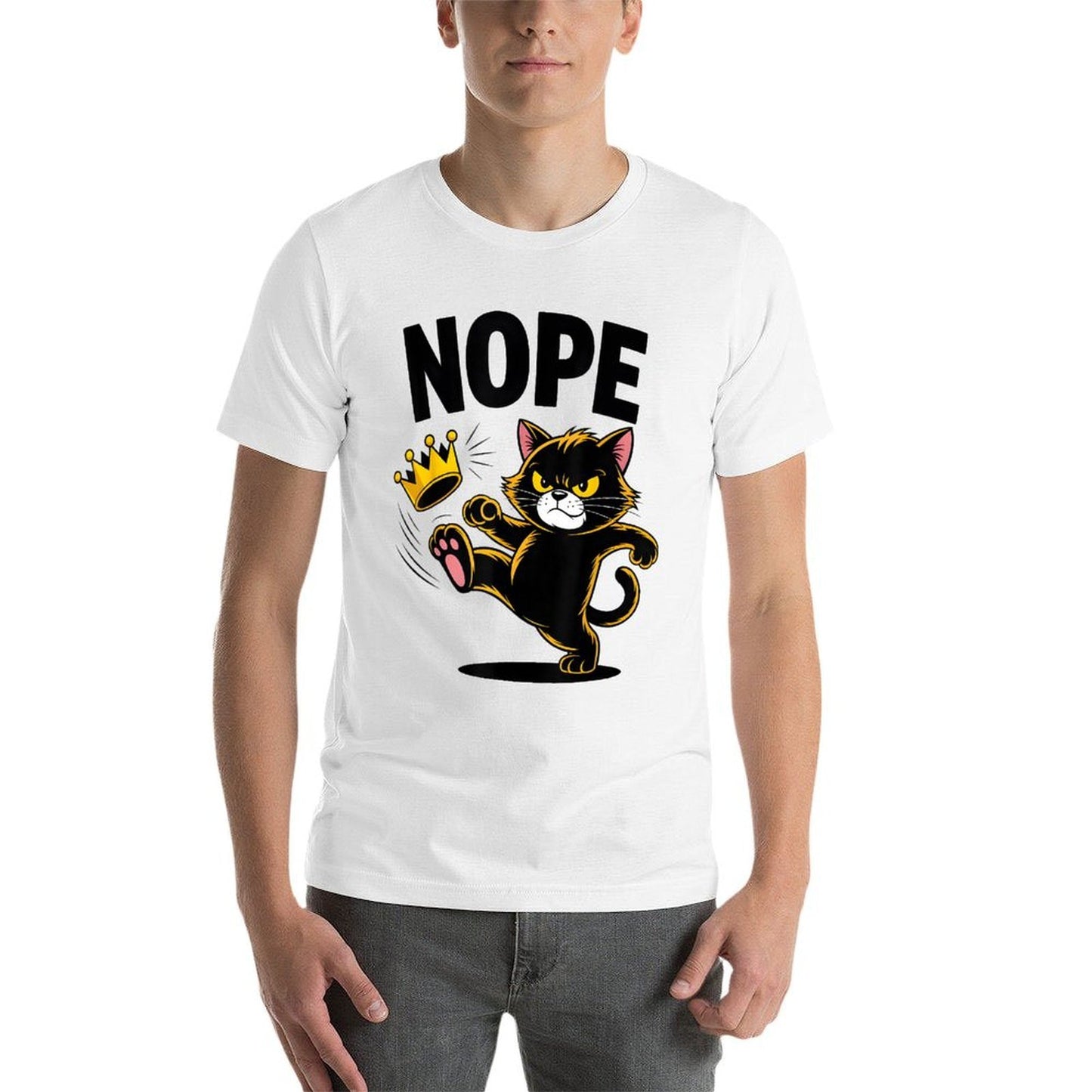Rejecting Kings Since 1776 No Kings 4th Of July Cat Lover Moisture-wicking T-Shirt
