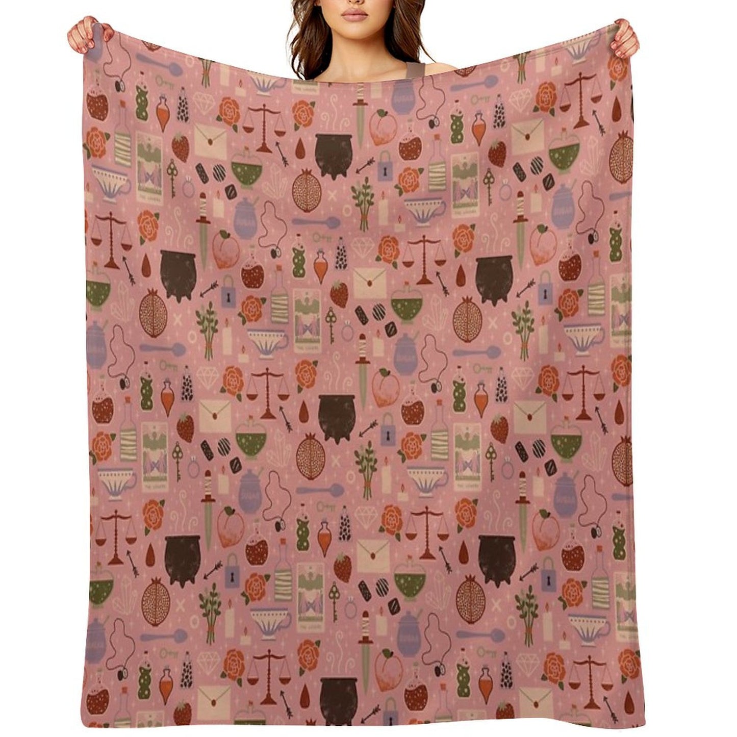 Love Potion Throw Blanket