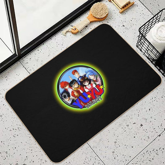 Characters Funny Hakusho Manga Logo Bath Mat
