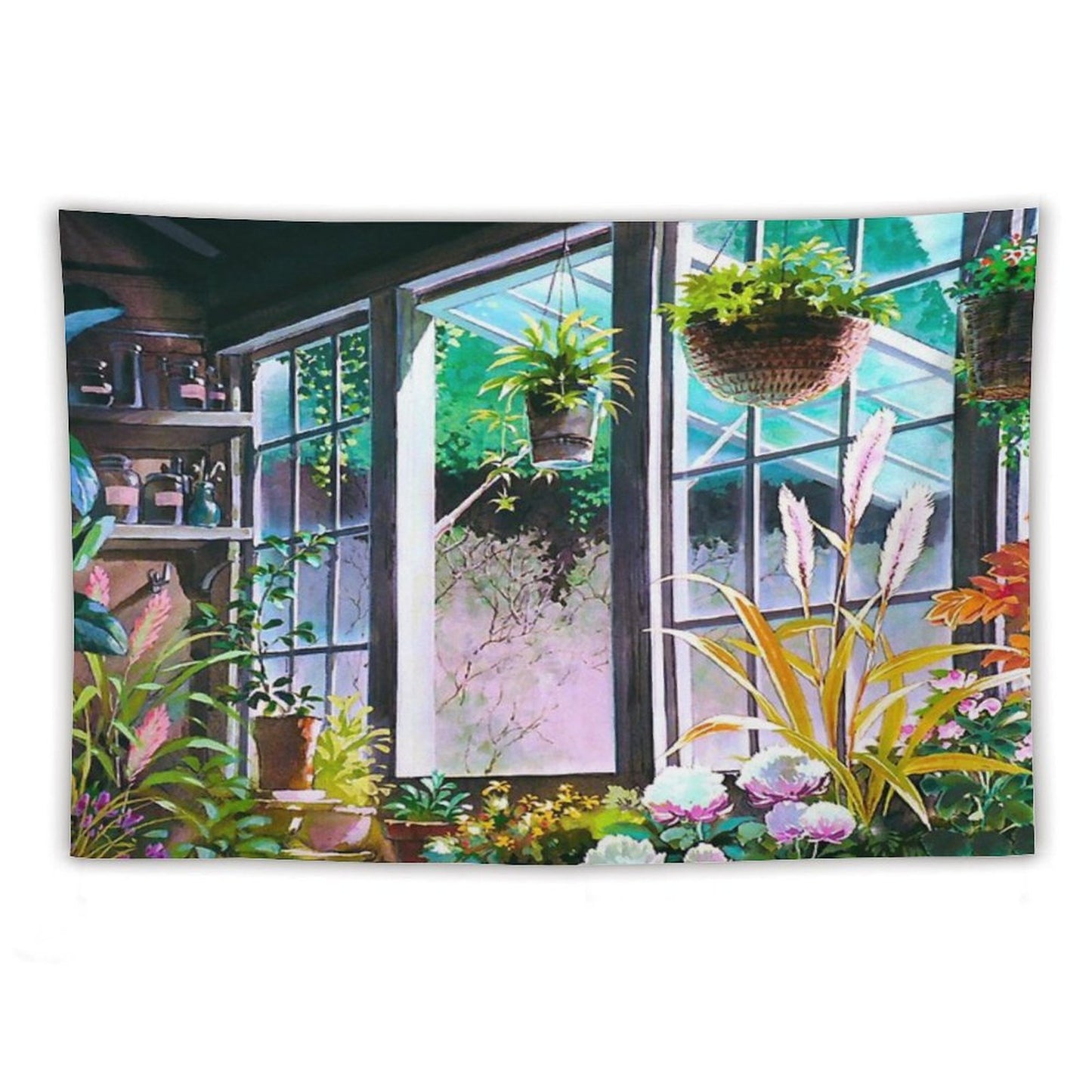 The Witch's Garden Tapestry