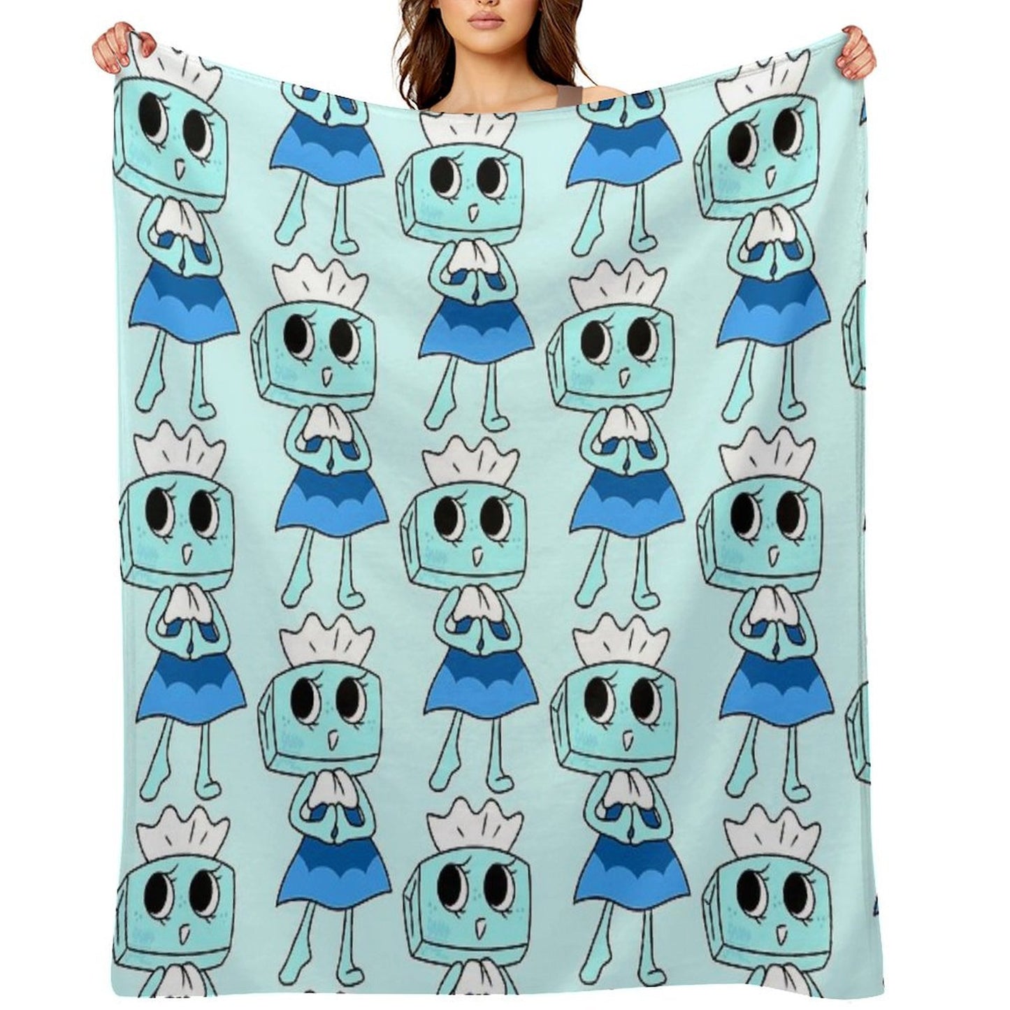 Tisha The Tissue Box!! Throw Blanket