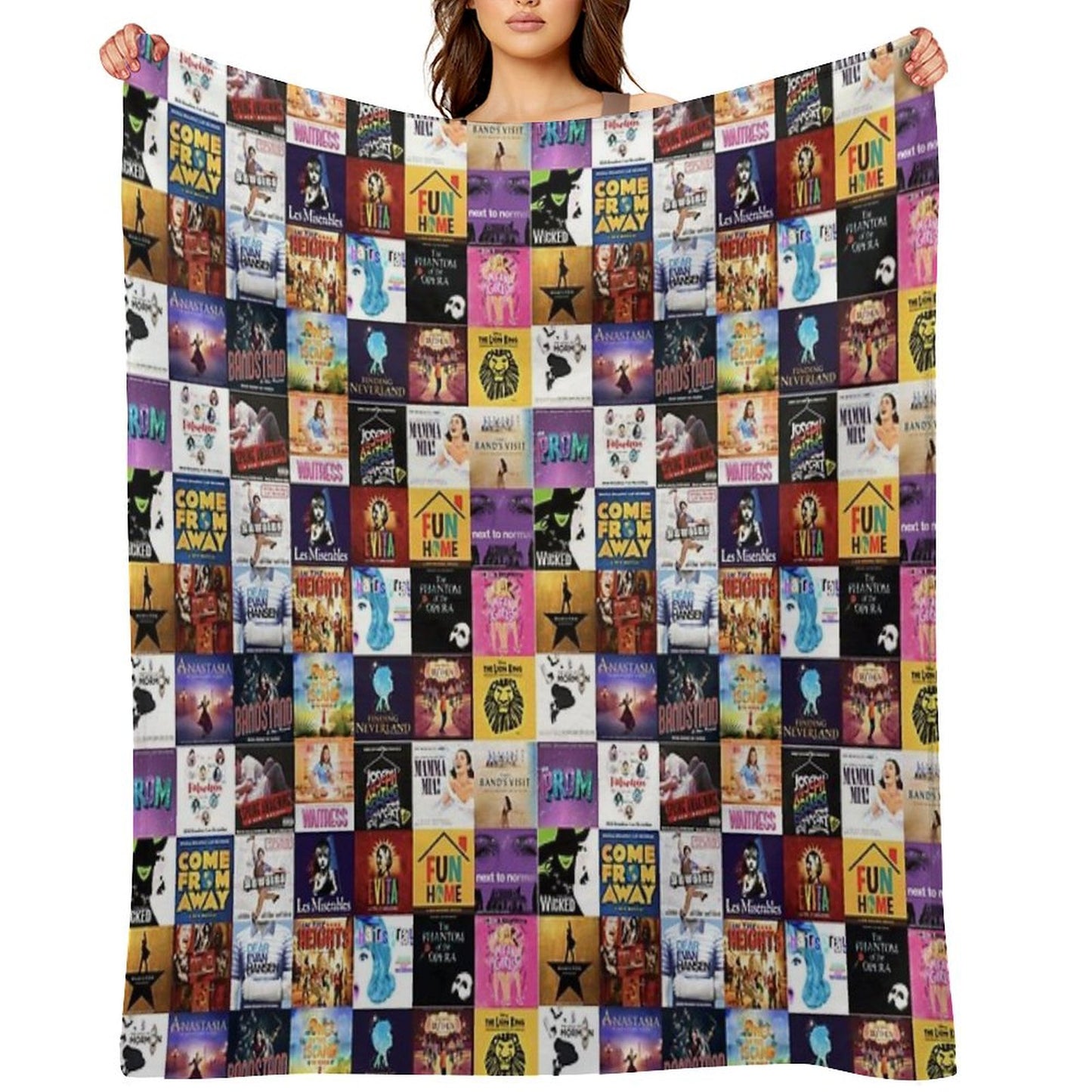 Broadway's Must Sees! Throw Blanket