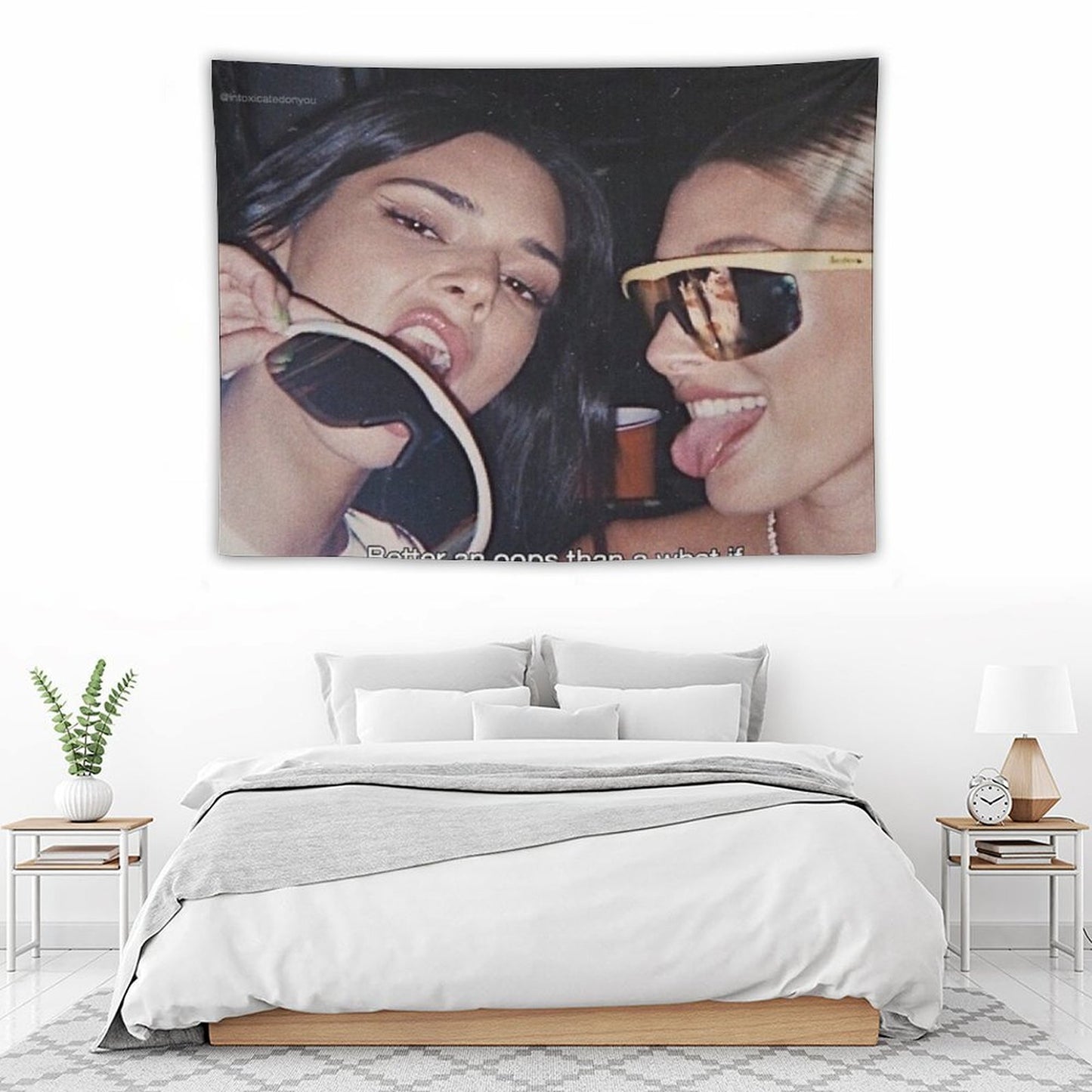 Kendall And Hailey Tapestry