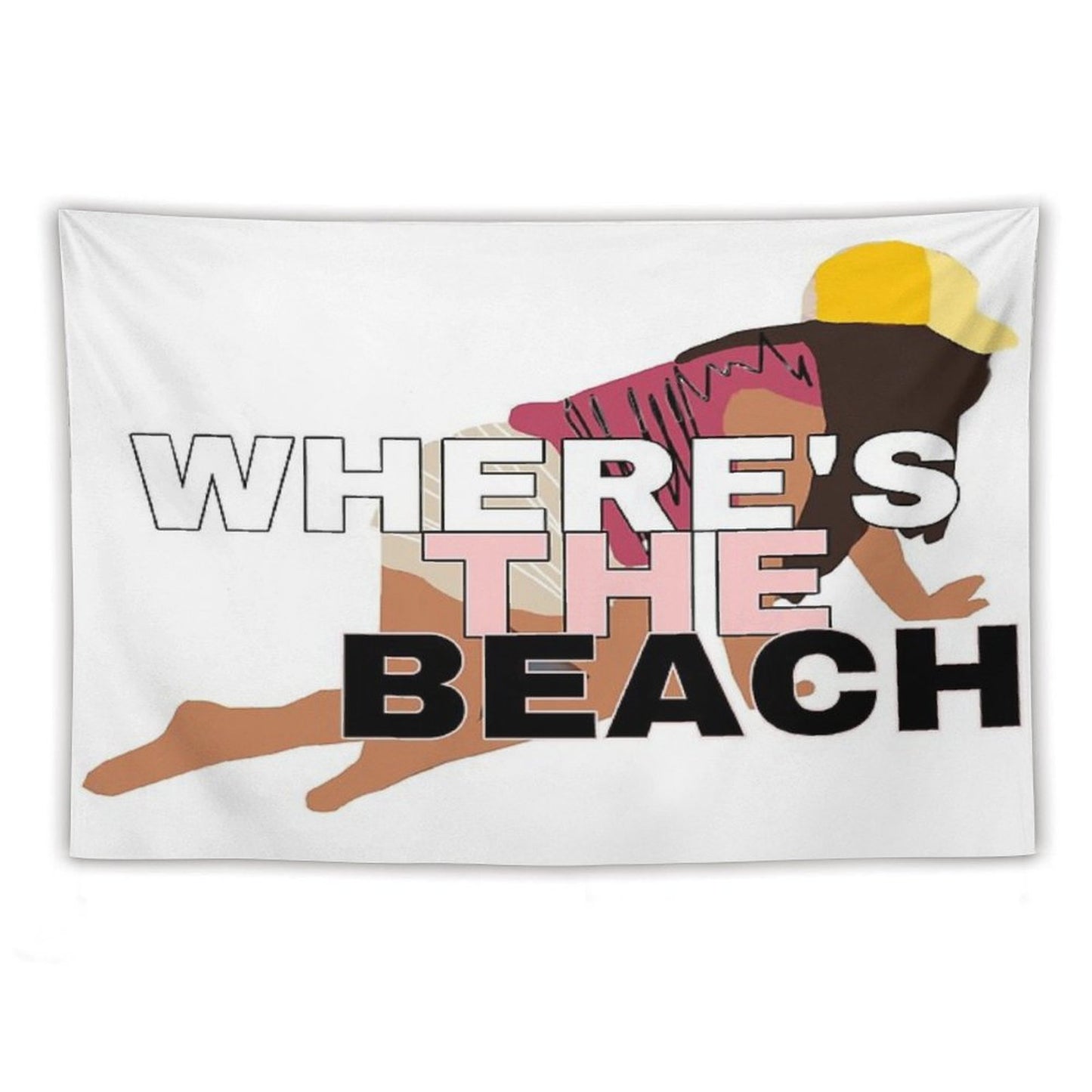 Where's The Beach Tapestry