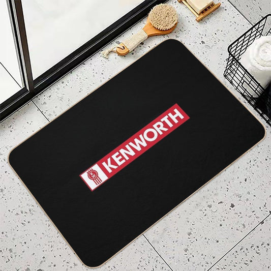 Kenworth Logo Truck Company Toxin-Free Bath Mat