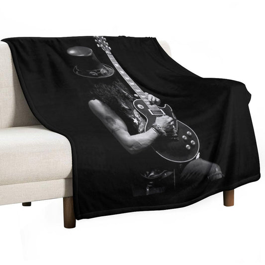 Stage Slash Guitars Vintage Throw Blanket