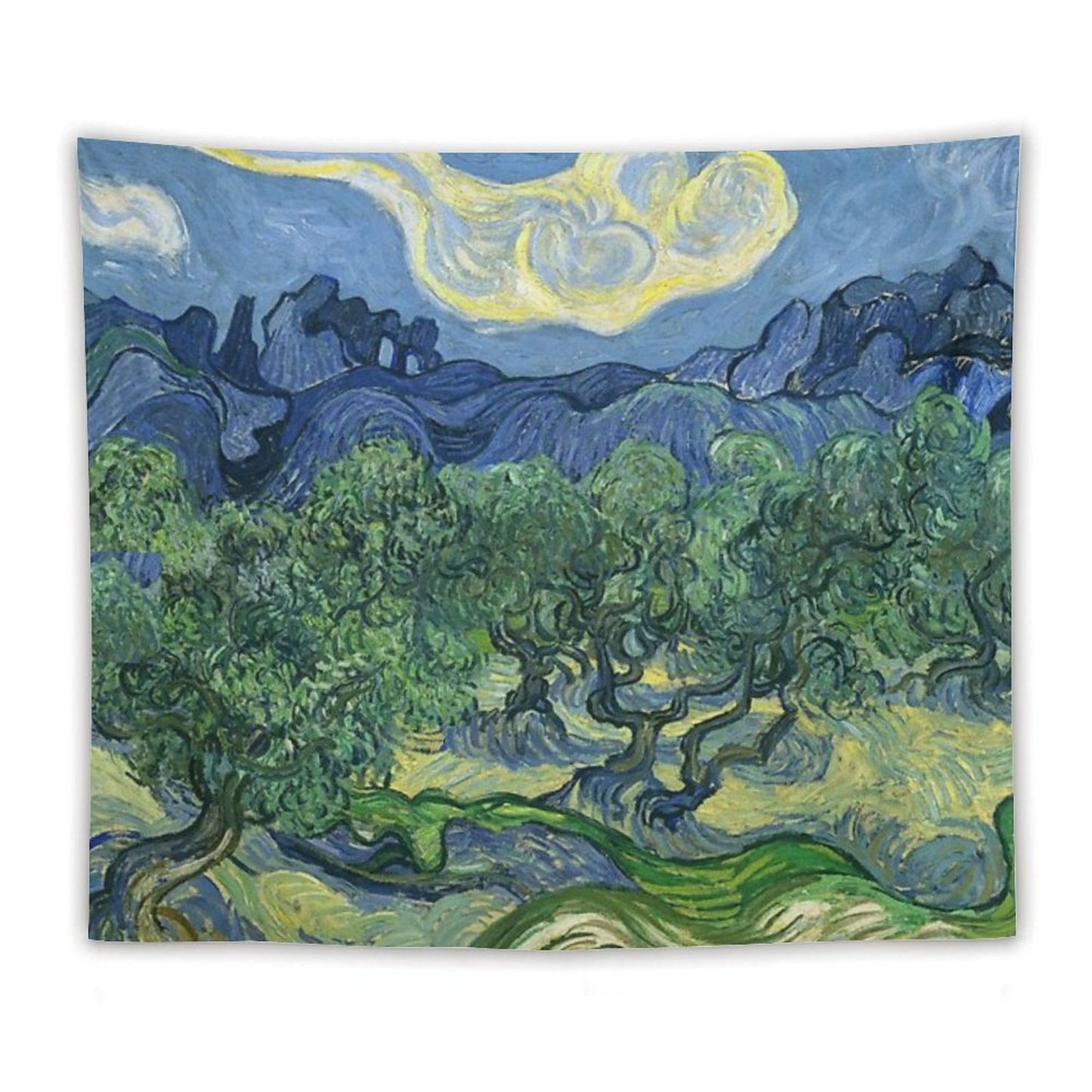 The Olive Trees by Vincent Van Gogh Tapestry