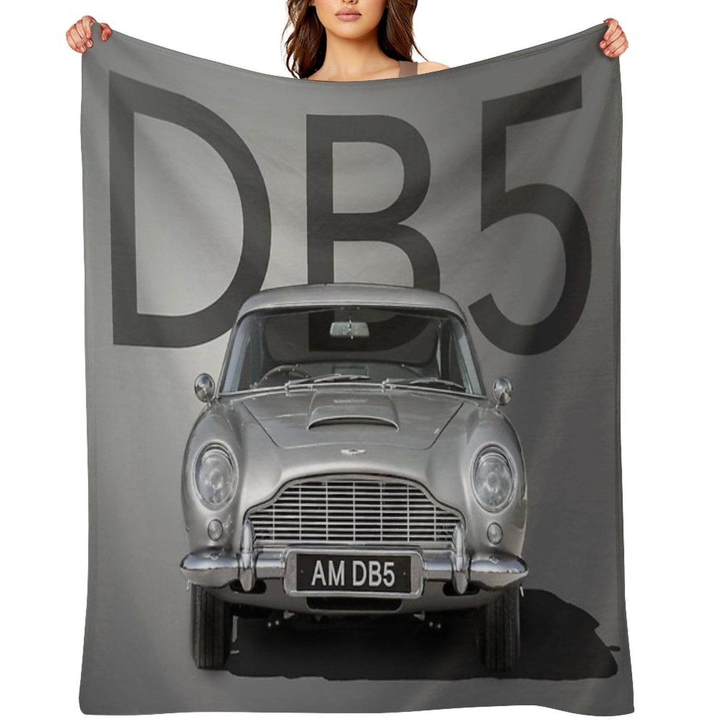 Aston Martin DB5 Throw Blanket