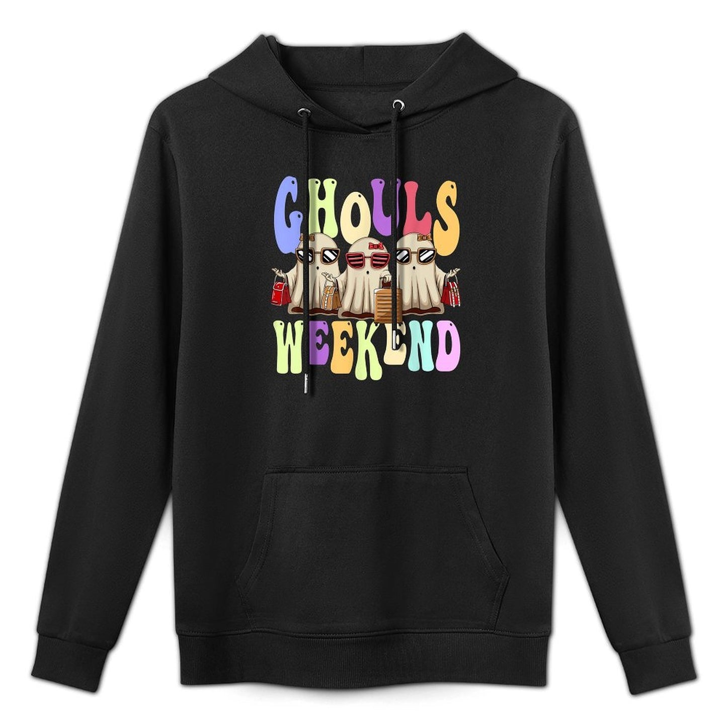 Ghouls Weekend Women Spooky Ghost Halloween Girls Trip Layering Staple Hoodie