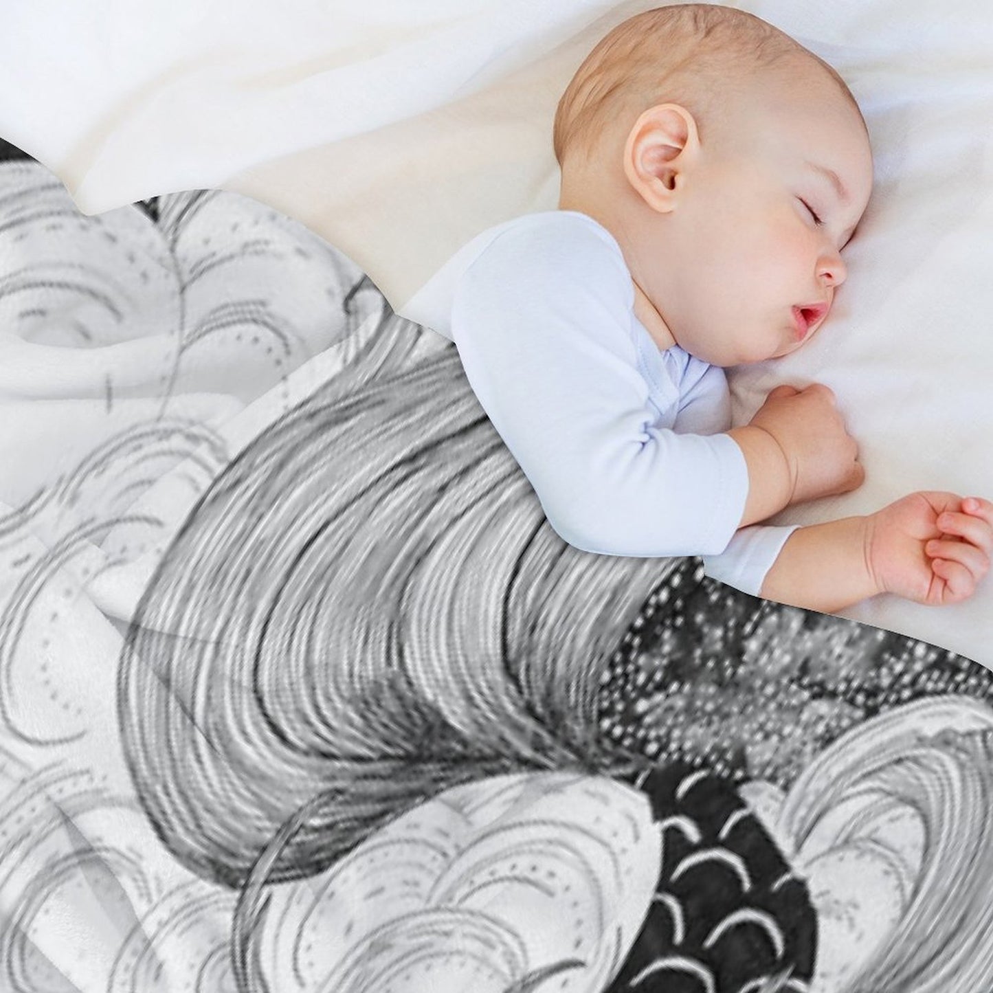 The Sky Fish Throw Blanket