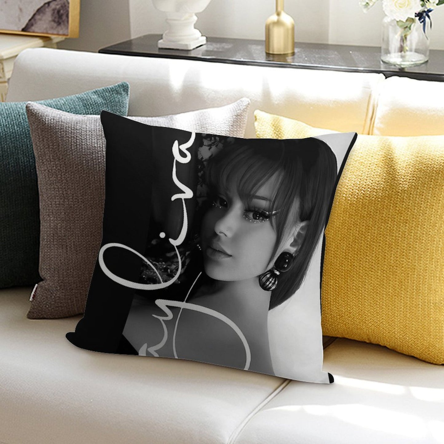 Ayliva Soft Multiple Sizes Throw Pillow