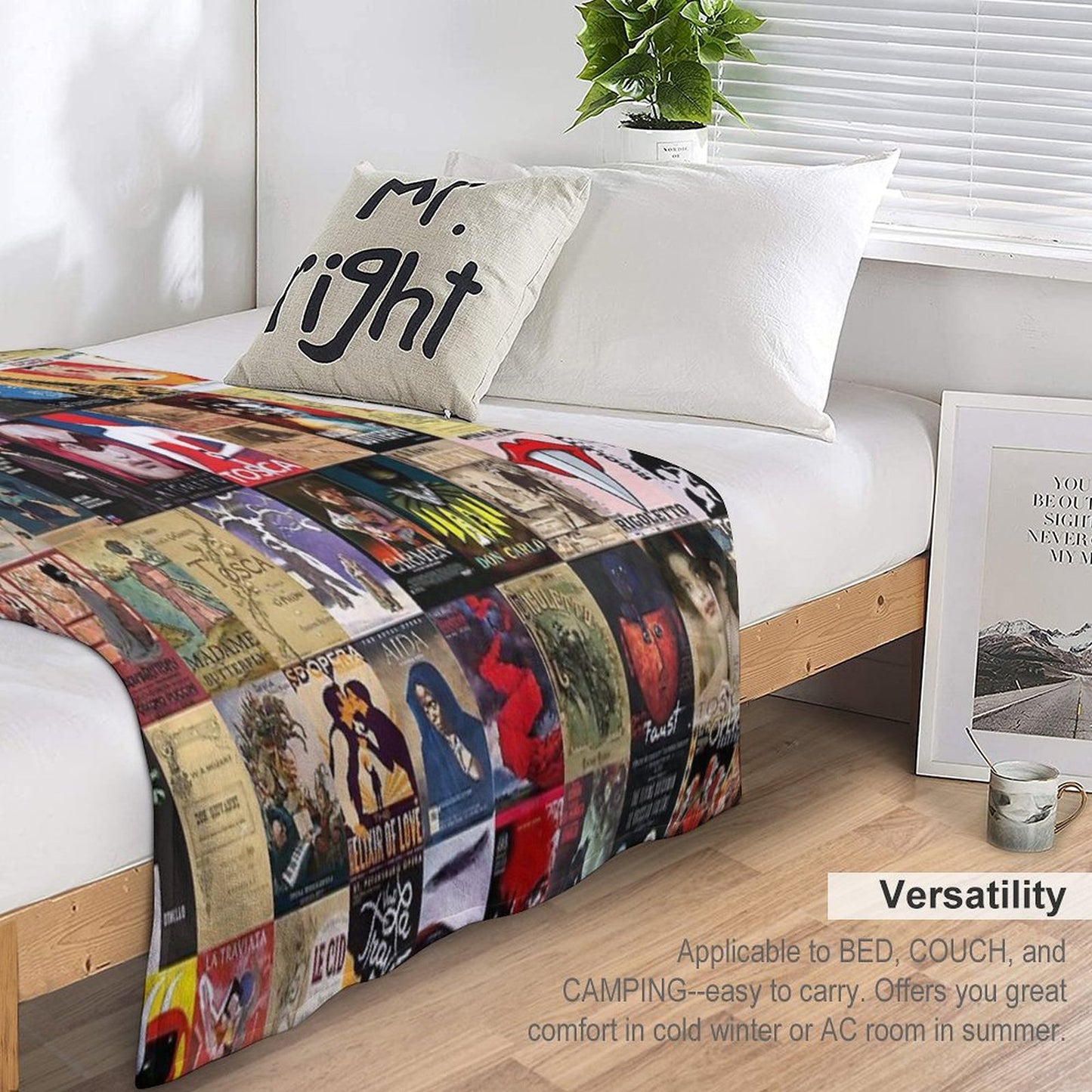 Opera Throw Blanket
