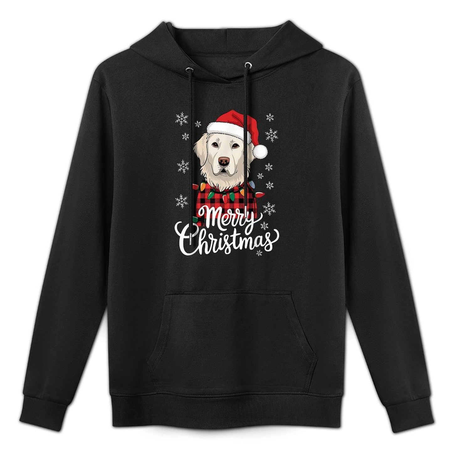 Christmas White English Cream Golden Retriever Mom Dog Puppy Men Women Versatile Streetwear Hoodie