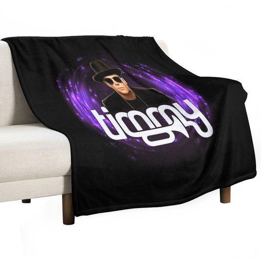 Timmy Trumpet Musician Throw Blanket