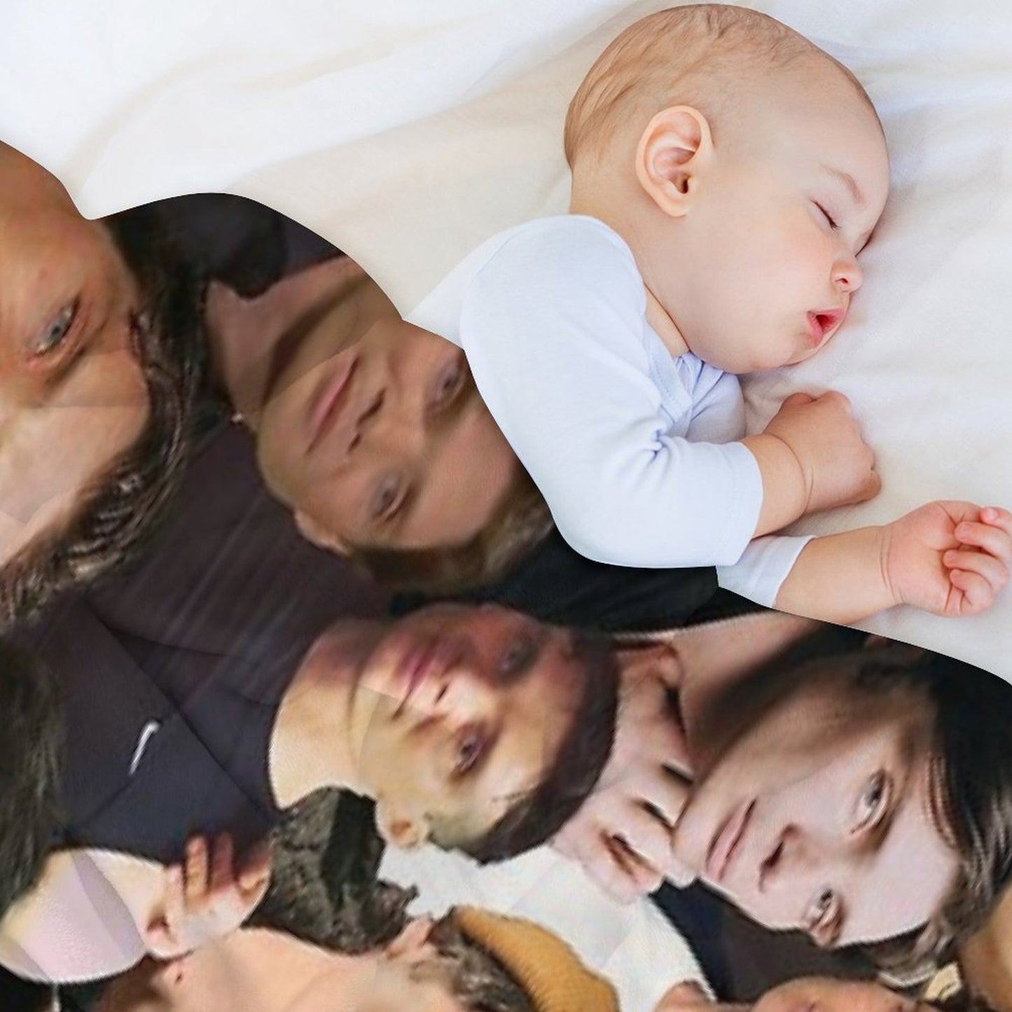 Cillian Murphy Photo Collage Throw Blanket