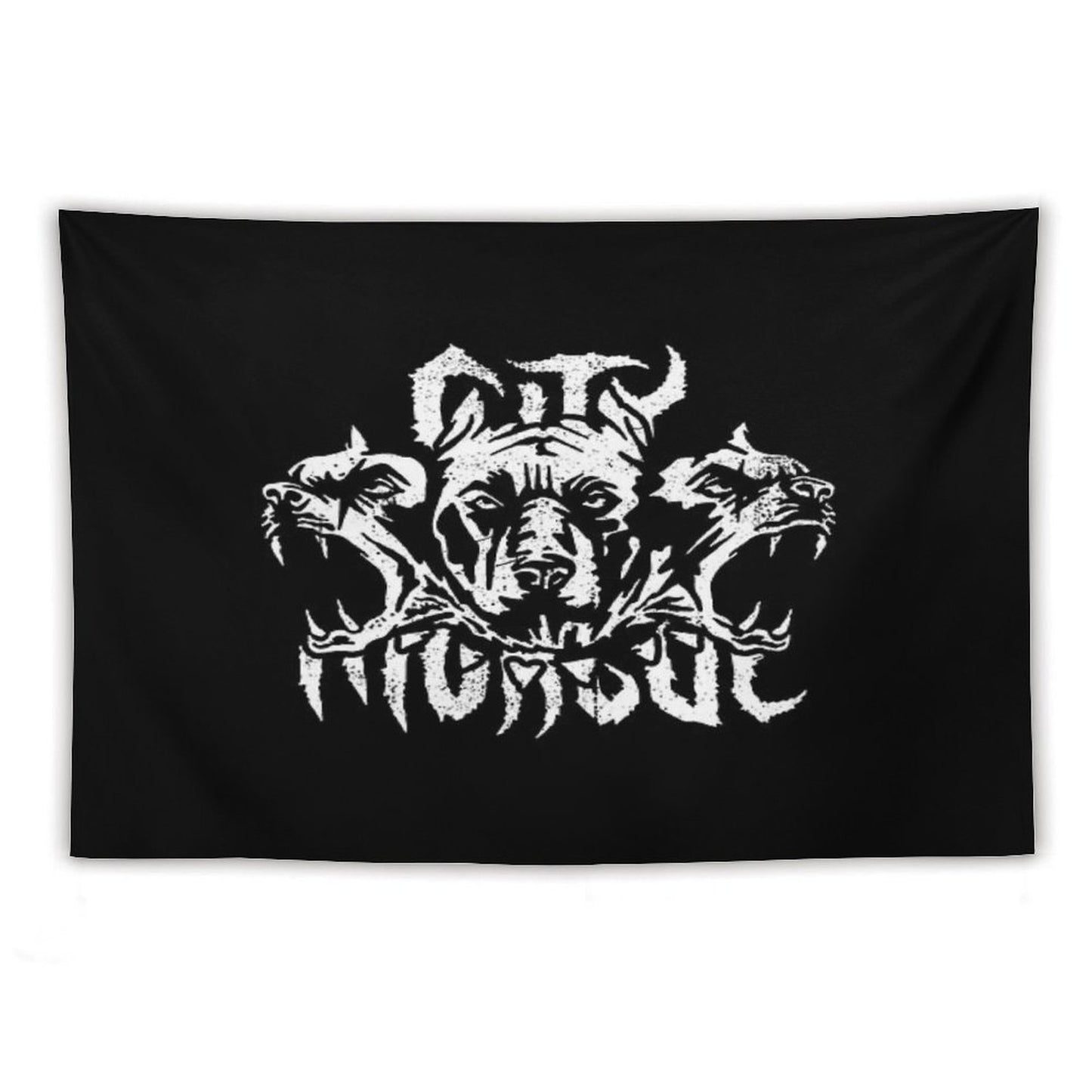 Three Hell's Dogs Tapestry