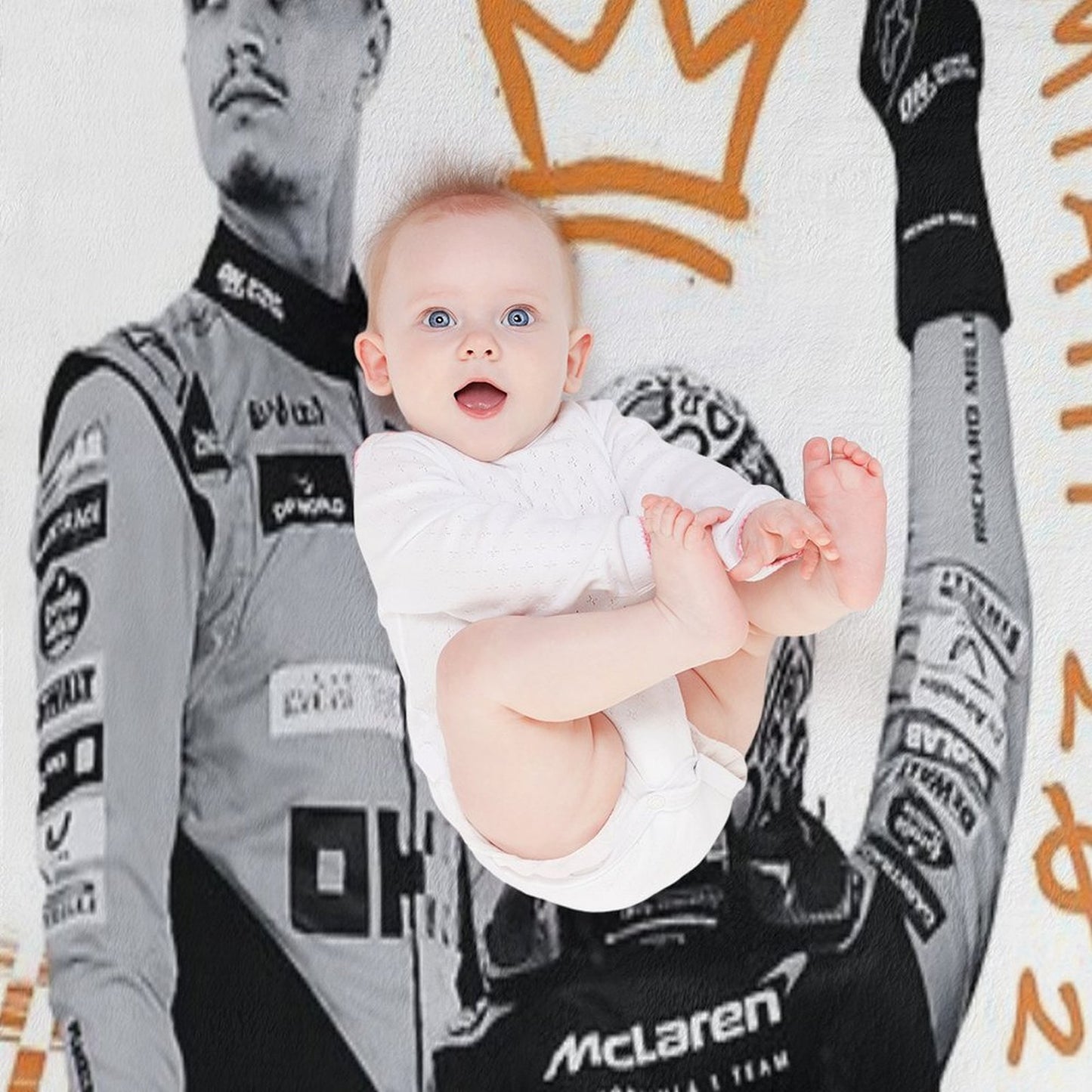 Lando Norris Wins Throw Blanket