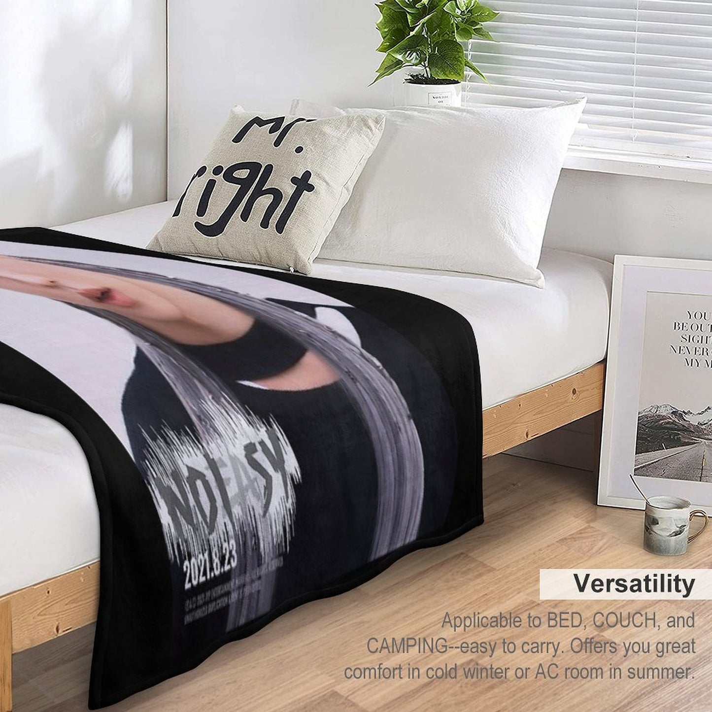 Stray Kids - Felix - Kpop Throw Blanket