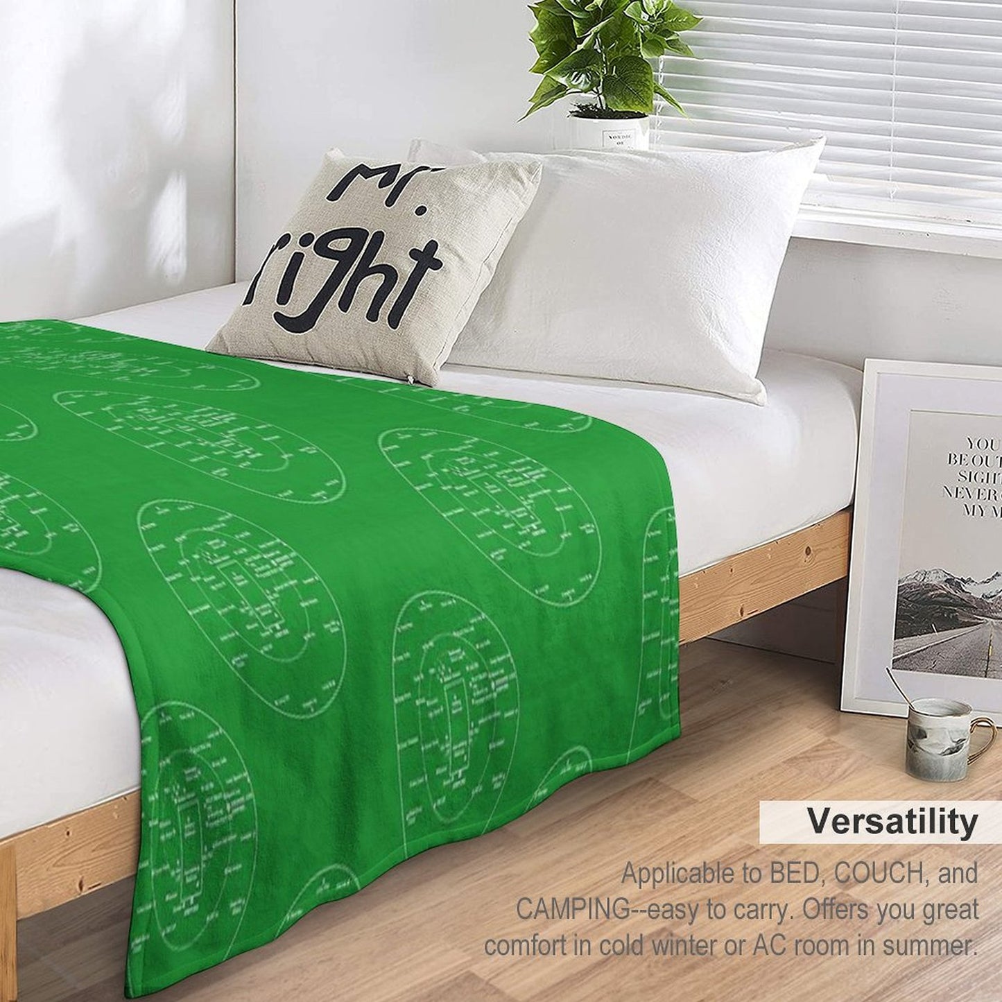 CRICKET PITCH POSITIONS- Fielding Positions Diagram Throw Blanket