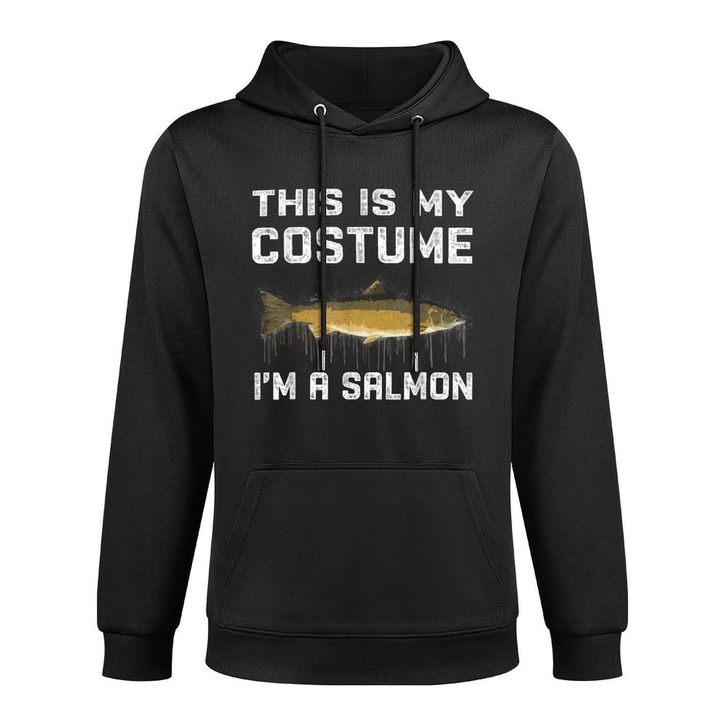 This Is My Costume Im A Salmon Halloween Costume Easy Care Hoodie
