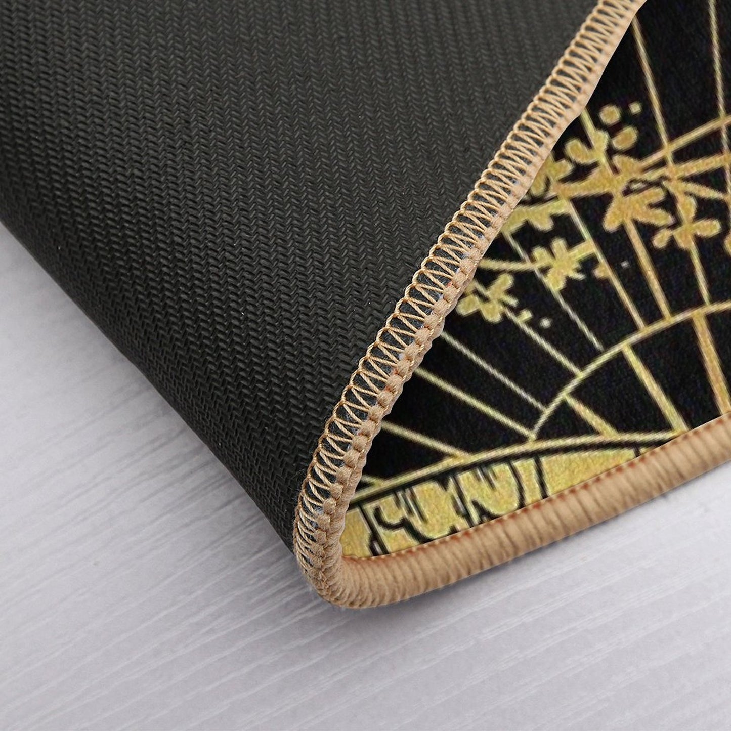 Japanese Oriental Fans Bath Mat