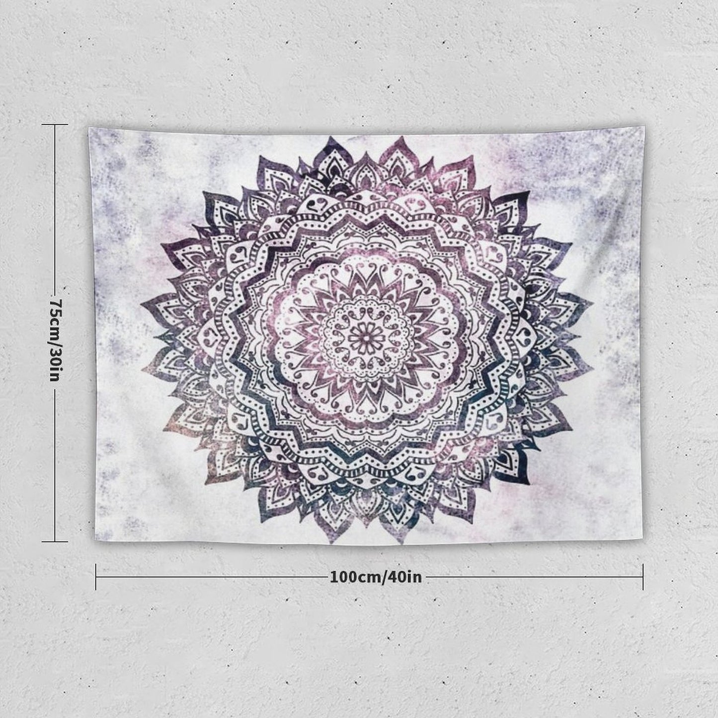 JEWEL MANDALA Tapestry