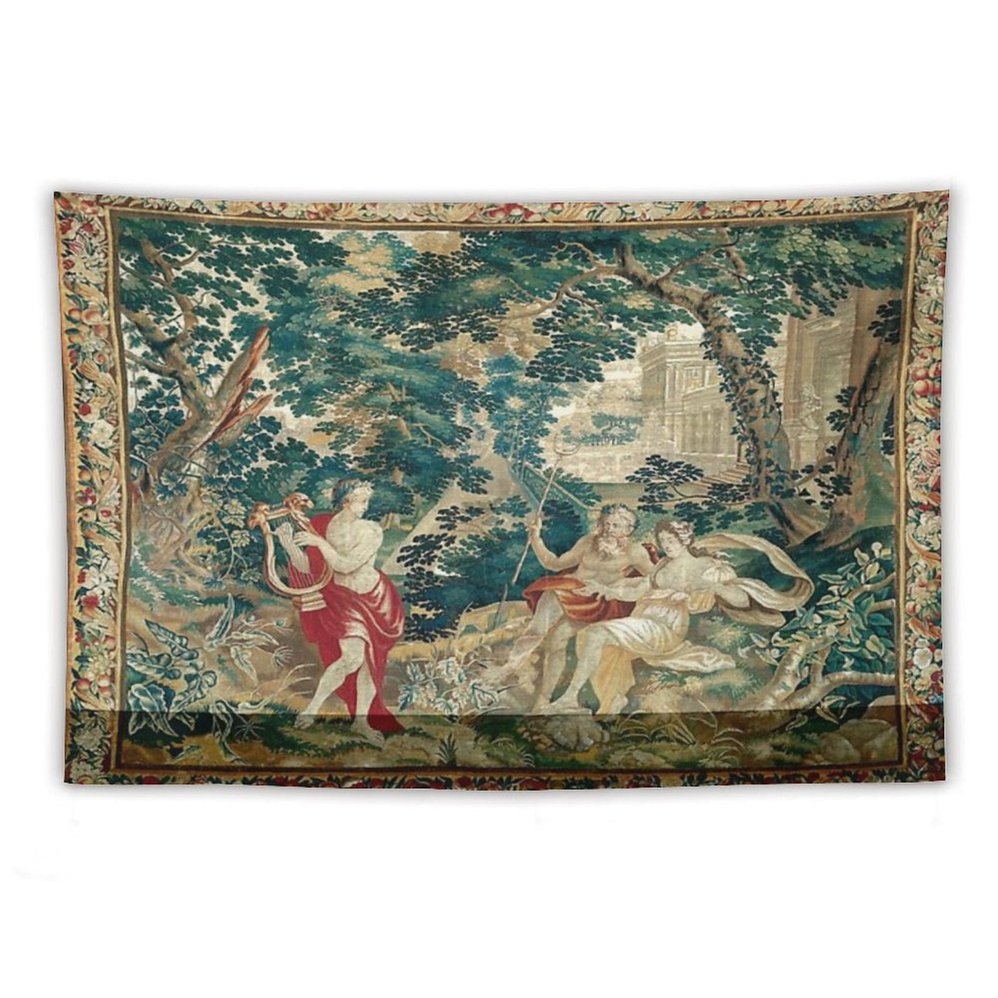 Orpheus Playing The Lyre to Hades And Persephone, from Orpheus And Eurydice Or The Metamorphoses Tapestry