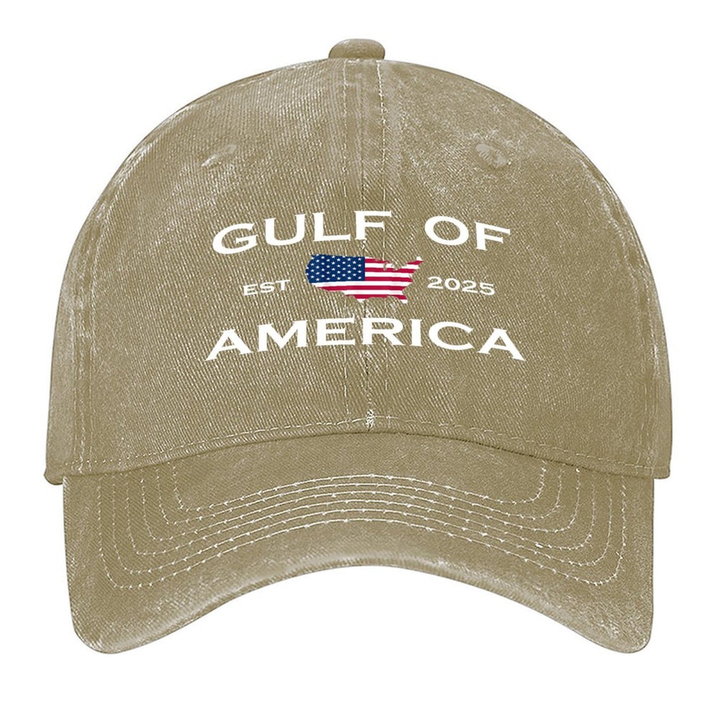 Gulf of USA America EST. 2025 Baseball Caps