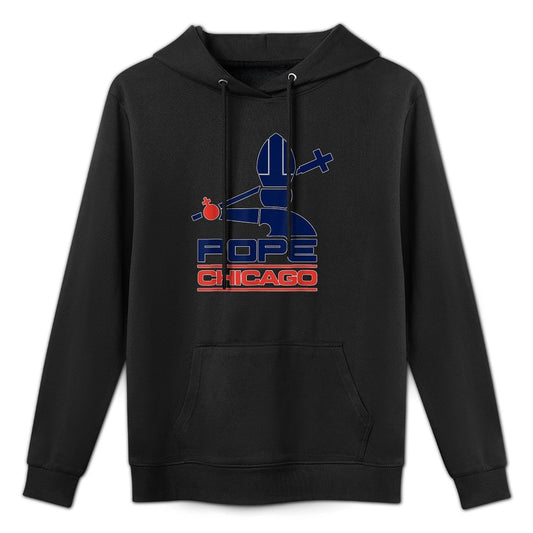 Pope Leo XIV Pope Chicago Medium-Weight Fabric Hoodie