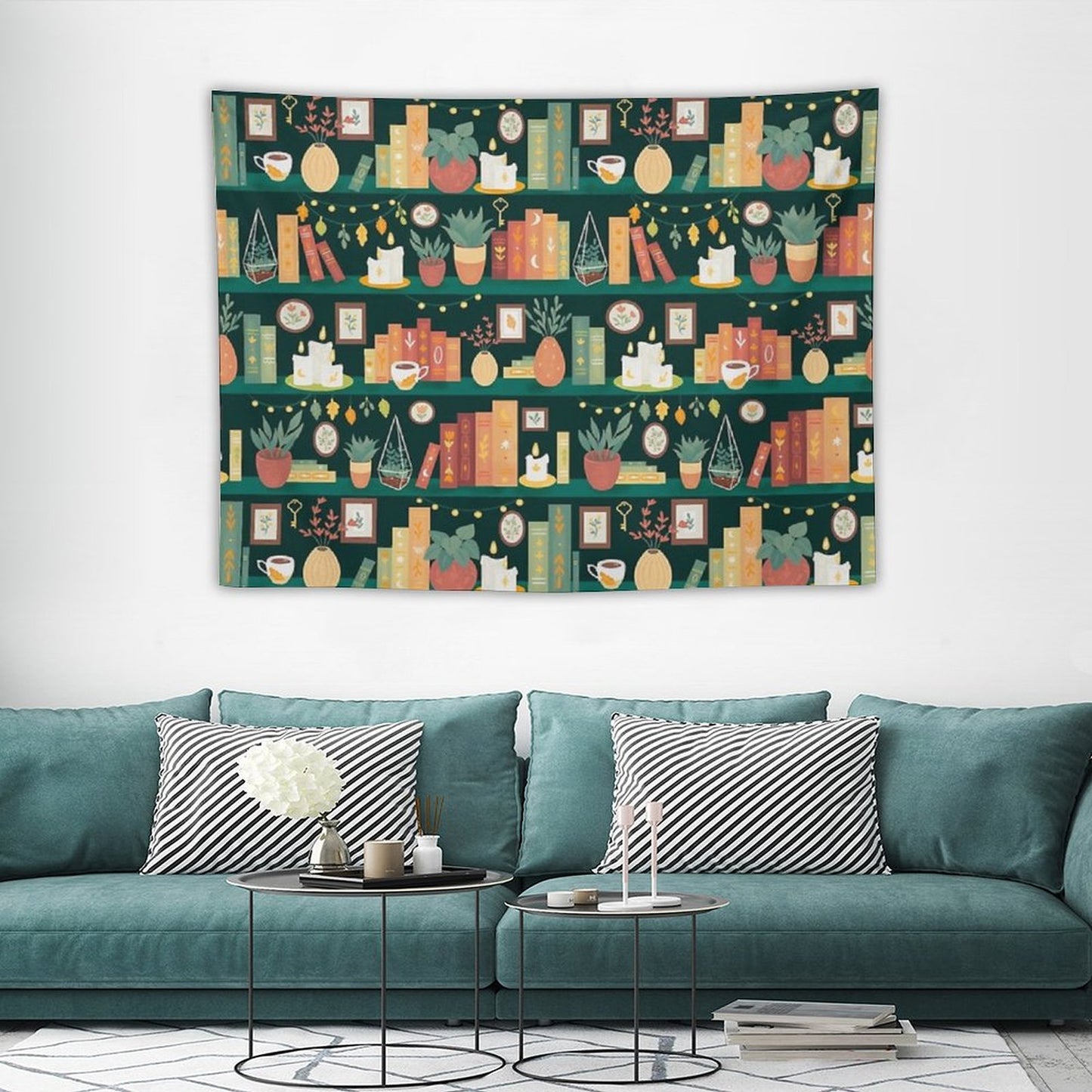 Hygge Library Tapestry