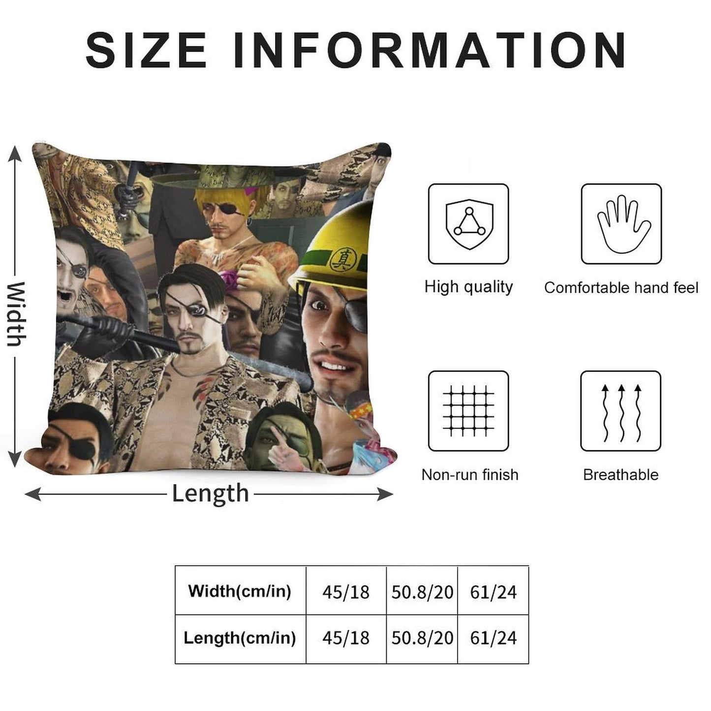 Majima Everywhere Soft Home Decor Throw Pillow