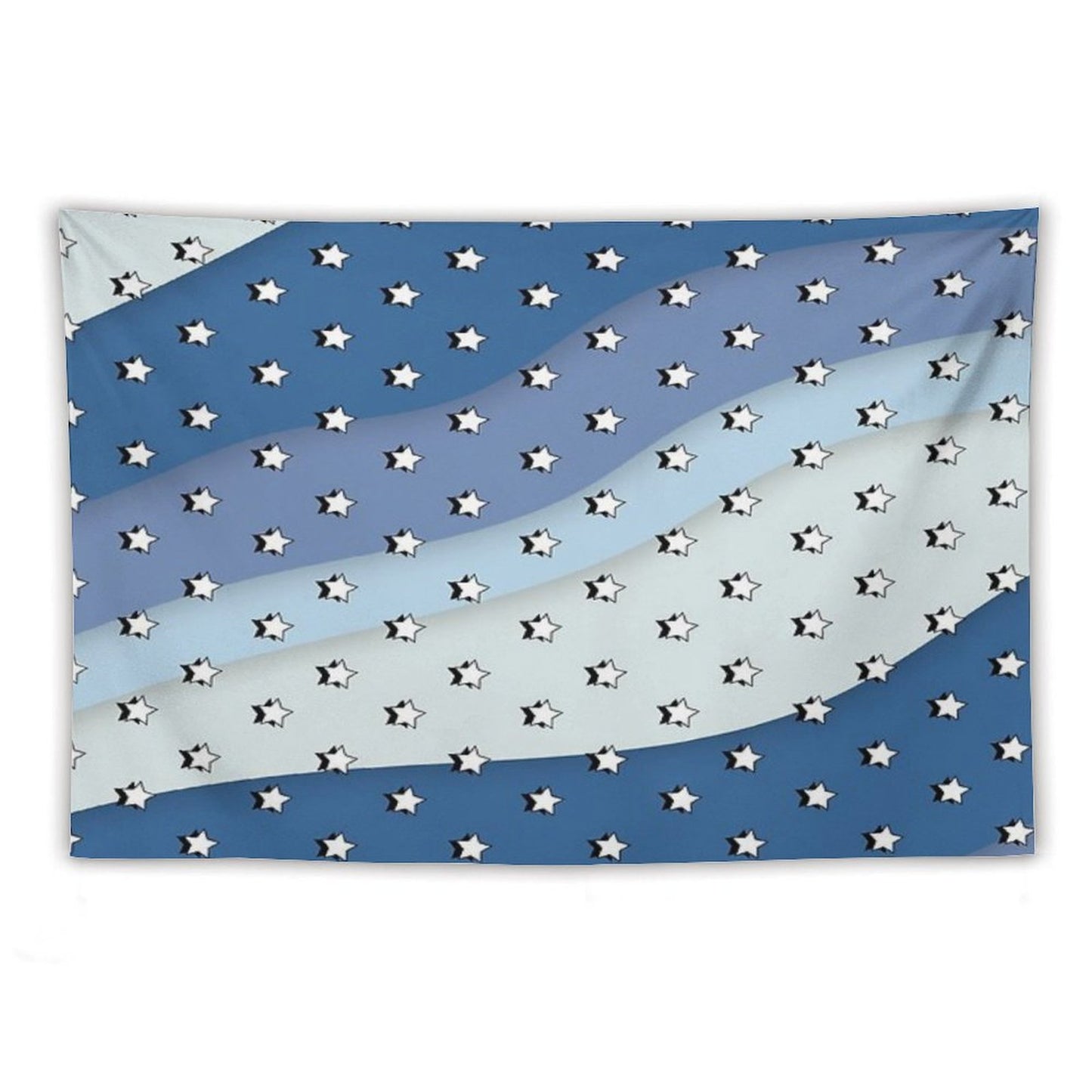 Blue Waves VSCO Stars Tapestry