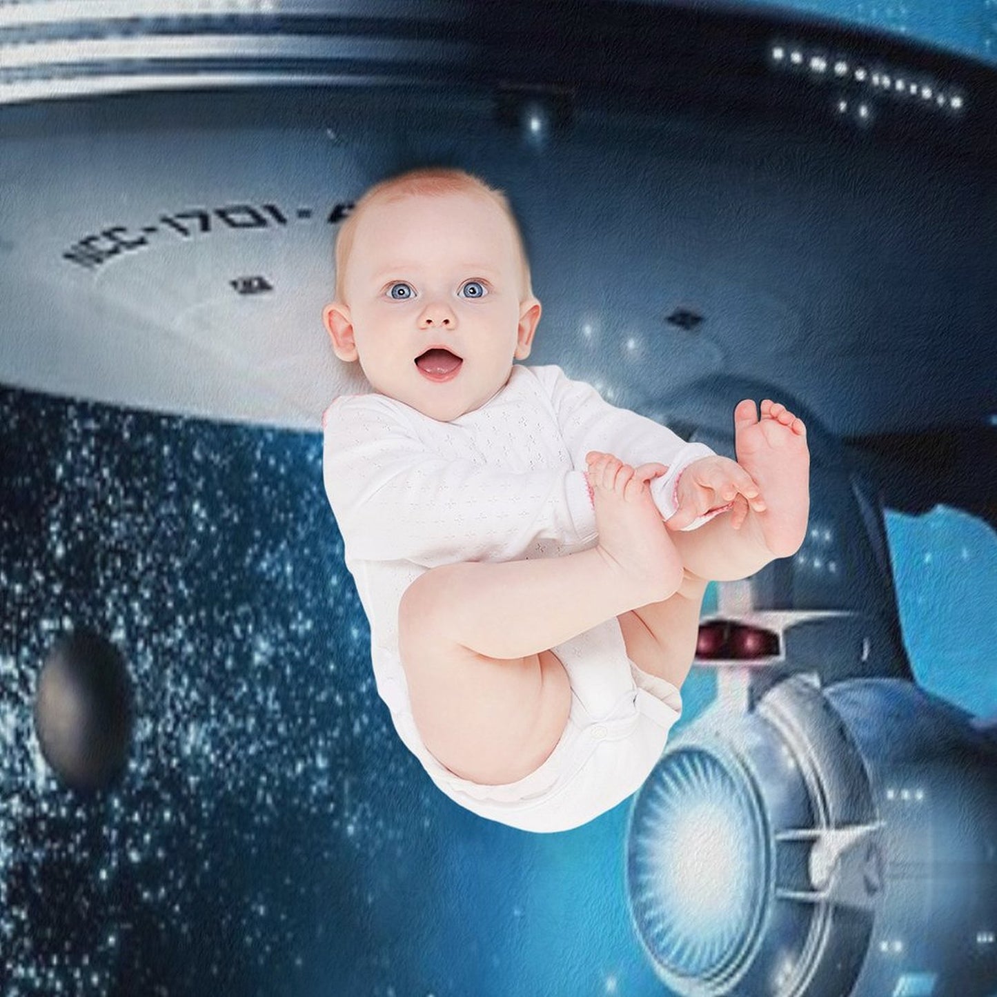Enterprise A - Where Silence Has Lease Throw Blanket