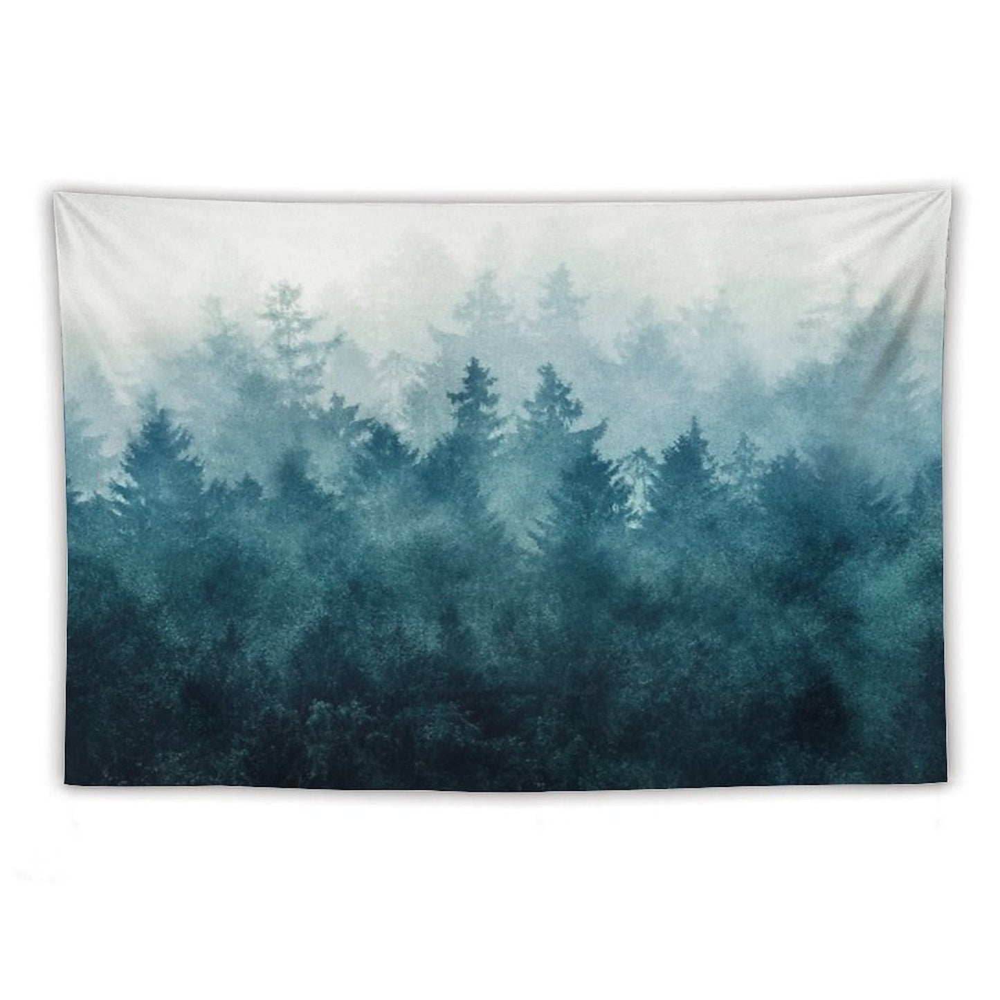 The Heart Of My Heart So Far From Home In A Misty Foggy Fall Wilderness Forest Tapestry