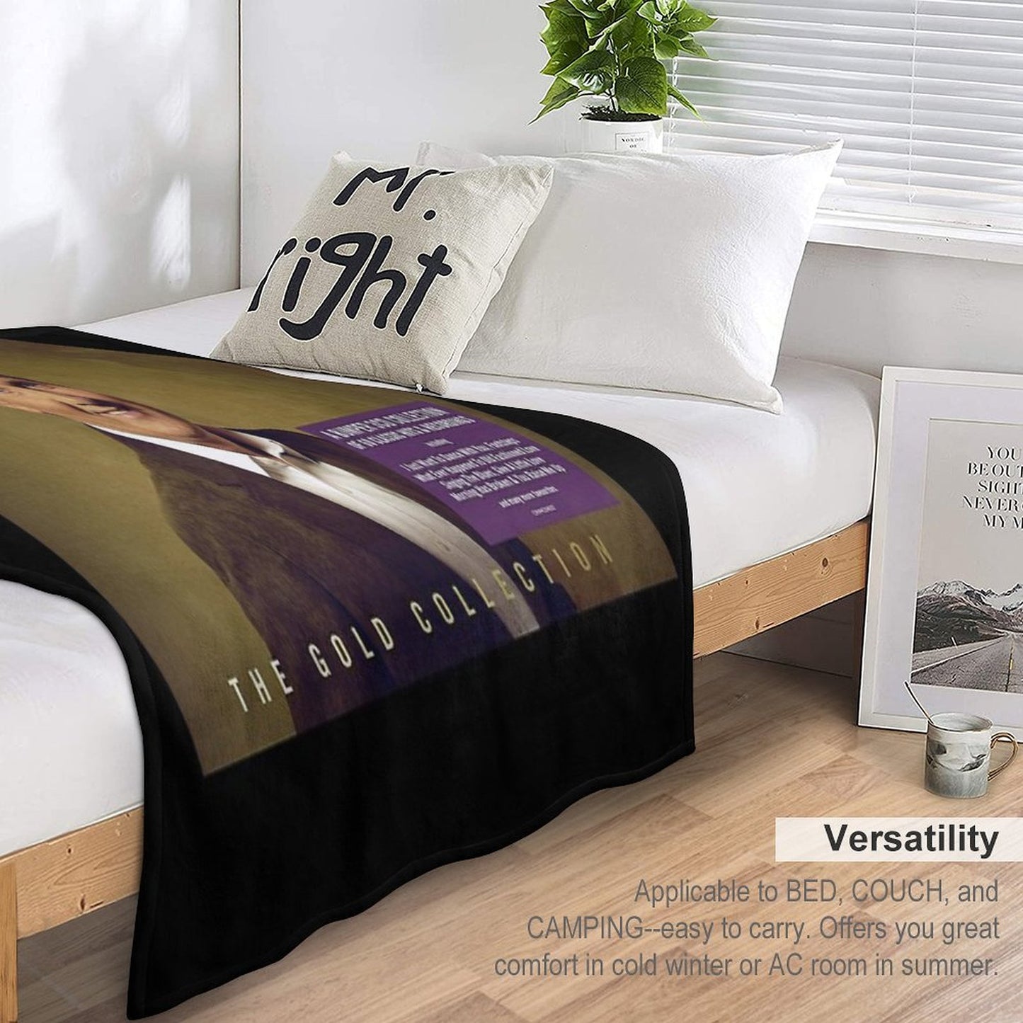 Daniel O'Donnell Gold Collection Throw Blanket
