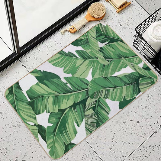 Tropical Banana Leaves VI Bath Mat