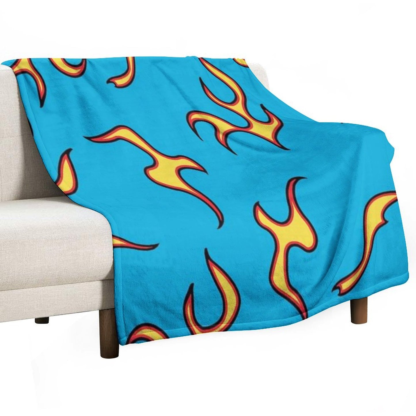 GOLFWANG Flames Throw Blanket