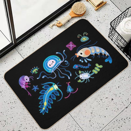 Zooplankton Bath Mat