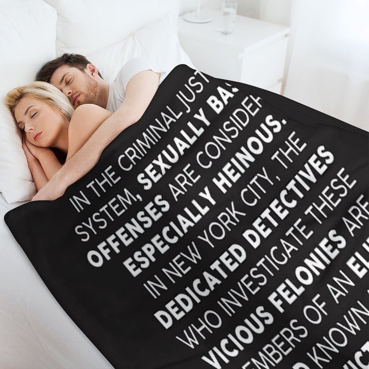 SVU Opening Speech Throw Blanket