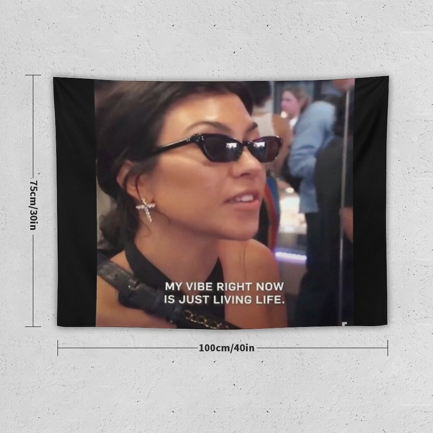Kourtney Kardashian Tapestry