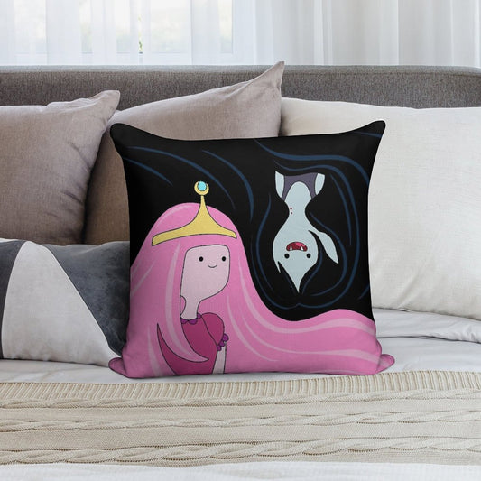 Princess Bubblegum And Marceline Soft Anti-Pilling Throw Pillow